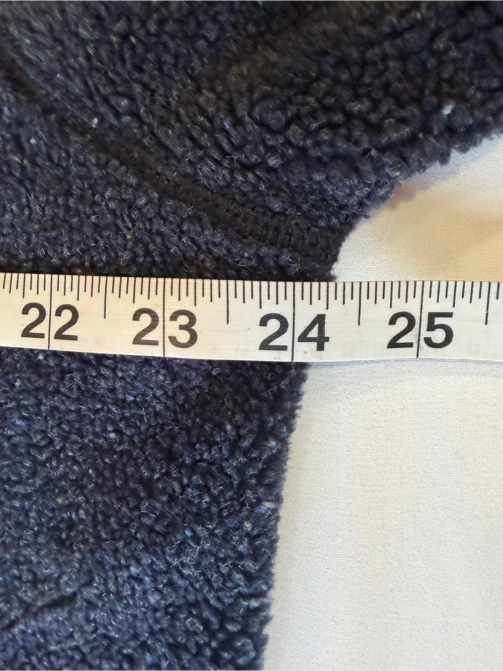 J Crew Nordic Series Men's Navy Button-Front Fleece Pullover Large - Warm
